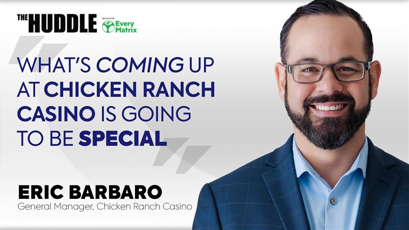 Eric Barbaro – What's coming up at Chicken Ranch Casino is going to be special